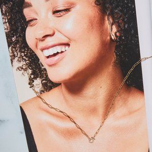 Stella & Dot Delicate Short Charm Keeper